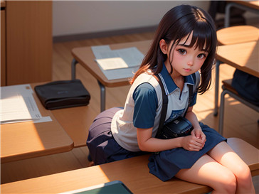 学生写作业